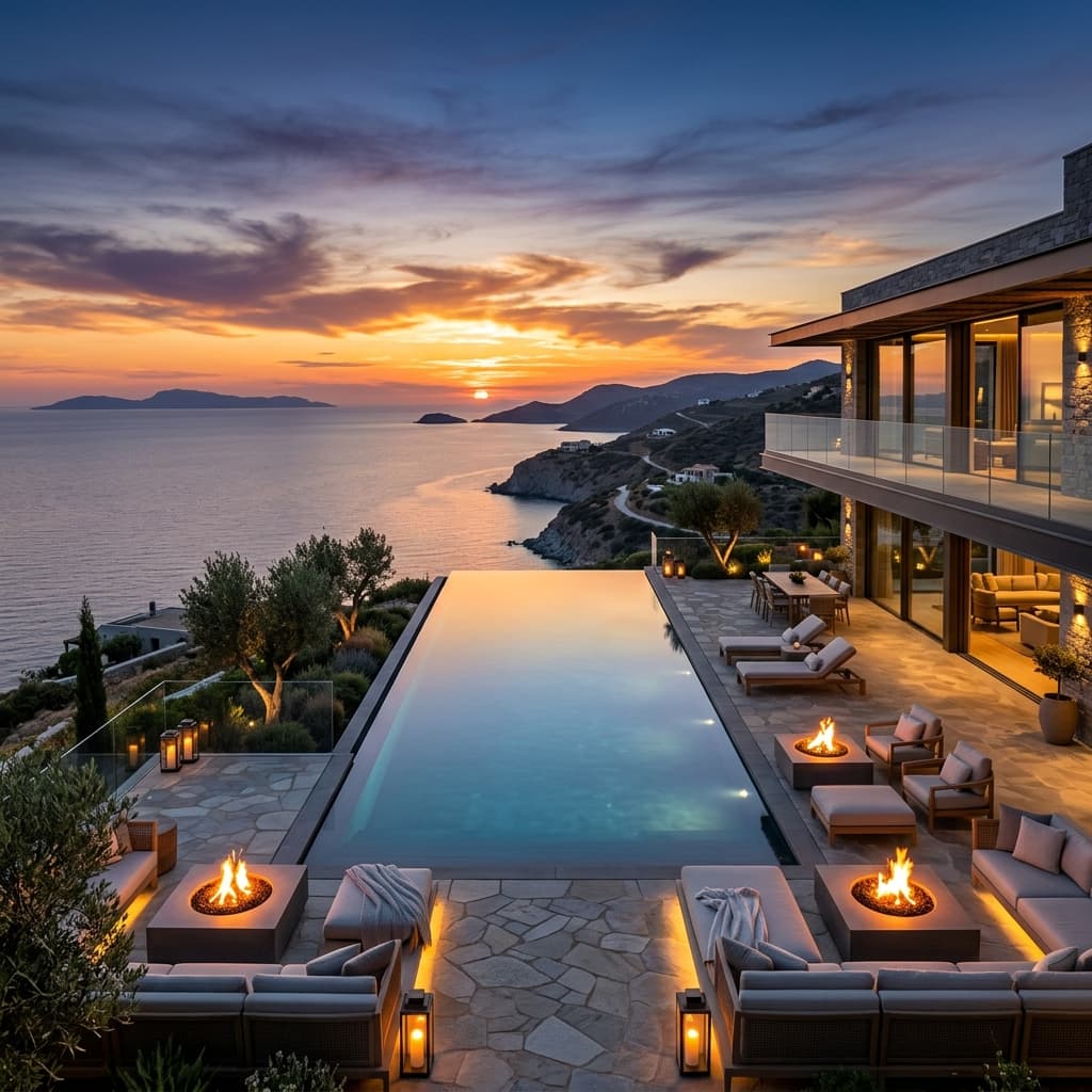 Coral and Cove 30A Coastal Property at Sunset